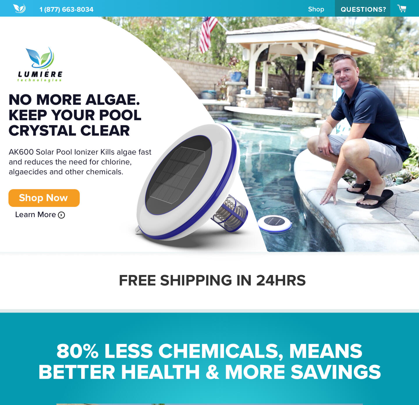 E-commerce Sales Page Design