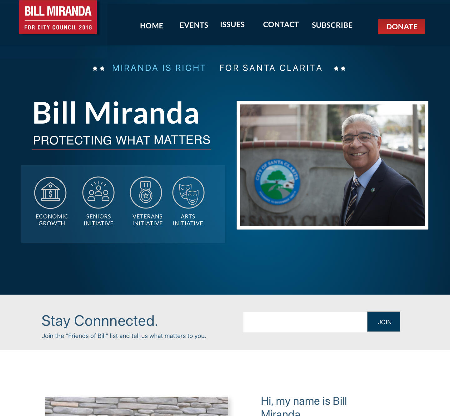 Political Web Design