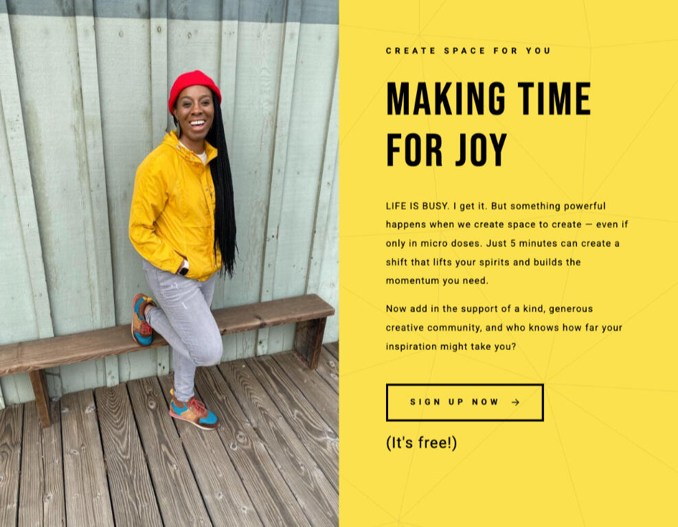 Joy Lab Experiment Web Design, Copywriting, Video, Brand Development