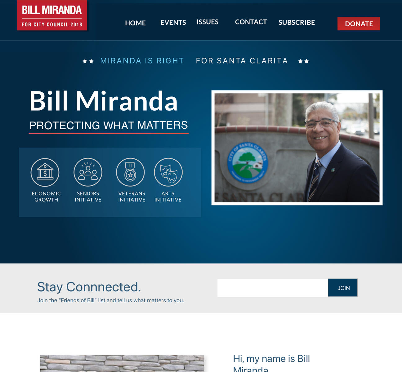 Political Web Design