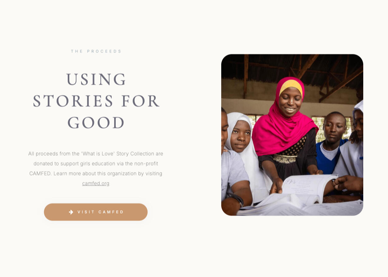 What is Love book Web Design, Copywriting, Video Editing, Brand Development